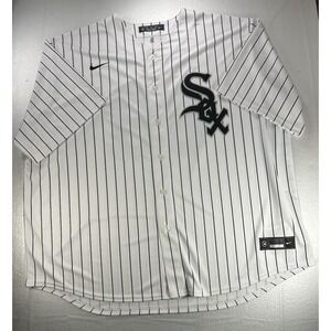 Nike Chicago White Sox Home Jersey Mens 3XL MLB Player Luis Robert Jr #88